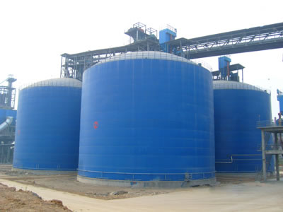 东方水泥钢板库改造